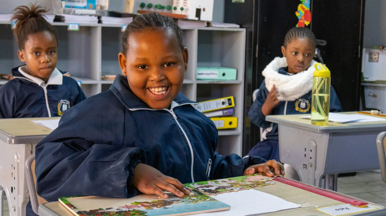 Students learning